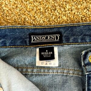 Women’s Lands End Sz 8 regular jeans
